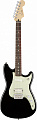Fender Duo Sonic HS PF BK электрогитара, цвет черный