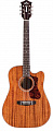 Guild D-120CE  электроакустическая гитара формы дредноут с вырезом, цвет натуральный