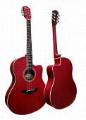 Sevillia IWC-39M RDS гитара акустическая, цвет красный