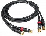 Klotz ALN003 High End кабель RCA - RCA, 0.3 метра, цвет черный