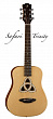 Luna SAF TRI акустическая гитара 3/4, цвет натуральный матовый, чехол в комплекте