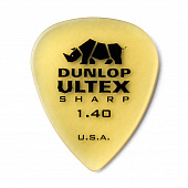 Dunlop Ultex Sharp 433P140 6Pack  медиаторы, толщина 1.4 мм, 6 шт.