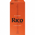Rico RCA2525  трости для кларнета Bb, RICO (2 1/2), 25 шт. В пачке