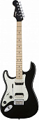 Fender SQuier Contemporary Stratocaster HH Left-Handed Maple Fingerboard Black Metallic электрогитара левосторонняя, цвет черный