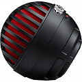 Shure MV5/A-B-LTG цифровой конденсаторный микрофон кардиоидный, 20-20000 Гц, Max.SPL 130 дБ, выход для наушников, USB, черный с красным