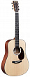 Martin DJR-10-02 Spruce  Junior Series акустическая гитара Dreadnought с чехлом, цвет натуральный