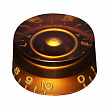Hosco H-SKA-110I  ручка потенциометра Les Paul, цилиндр, amber,
