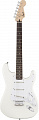 Fender Squier Bullet Stratocaster SSS Hard Tail Rosewood Fingerboard, Arctic White электрогитара, цвет белый