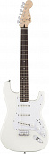 Fender Squier Bullet Stratocaster SSS Hard Tail Rosewood Fingerboard, Arctic White электрогитара, цвет белый