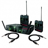 AKG WMS40Pro Dual Instrumental Set 2-канальная инструментальная радиосистема с 2 передатчиками