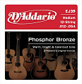 D'Addario EJ-39 струны для 12-струнной гитары