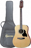 Crafter MD-50-12/N 12 струнная гитара, с фирменным чехлом в комплекте