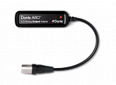 Audinate ADP-DAO-AU-0X1 адаптер для подключения к аудиосети Dante, 1 аналоговый линейный выход