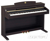 Yamaha CLP-330 цифровое пианино 88 клавиш GH3 (Graded Hammer 3)/3х слойные сэмплы/128 голосов полифония/14 тембров/50 демо-песен/3 педали/запись  3 песни по 2 трека/встроенная АС 2х20Вт/MIDI In/Out/USB TO HOST/TO DEVICE/AUX In/Out/цвет Dark Rosewood (т...