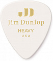 Dunlop Celluloid White Heavy 483P01HV 12Pack  медиаторы, жесткие, 12 шт.