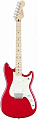 Fender Duo Sonic MN Torino Red электрогитара, цвет красный
