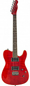 Fender Special Edition Custom Telecaster RW HH Crimson Red Transparent электрогитара, цвет красный