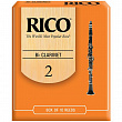 Rico RCA1020 BB CLAR, #2, 10 BX трости для кларнета, размер 2, 10 шт.