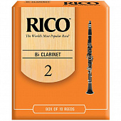 Rico RCA1020 BB CLAR, #2, 10 BX трости для кларнета, размер 2, 10 шт.