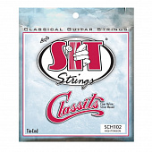 SIT Strings SCH102 струны нейлоновые, серебряная обмотка, высокое натяжение