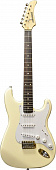 Fernandes LE-1Z 3S CW/ L  электрогитара Stratocaster SSS, цвет кремовый