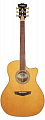 D'Angelico Excel Gramercy XT VN  электроакустическая гитара, Grand Performance, цвет красный, кейс