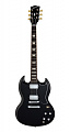 Gibson SG Standard Min-Etune Ebony электрогитара с роботизированными колками