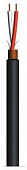 Roxtone MC002/1 симметричный микрофонный кабель, диаметр 6 мм, цвет черный