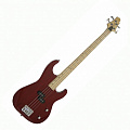 GregBennett CR2/TR бас-гитара, 22 лада, мензура 34", цвет прозрачный красный