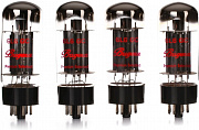 Bugera 6L6GC-4 четыре подобранных электронных лампы, пентод, для выходных каскадов
