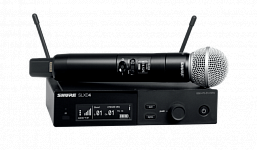 Shure SLXD24/SM58 радиосистема с ручным микрофоном SM58, цвет черный