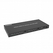 AVCLINK HS-41 коммутатор HDMI с автоматическим переключением по наличию сигнала и функцией eARC. Входы: 4 x HDMI. Выходы: 1x HDMI. Максимальное разрешение: 4K@60Гц (4:4:4). HDCP 2.2.