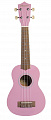 Bamboo BU-21LN PK  Estudio Series укулеле сопрано с чехлом, цвет розовый