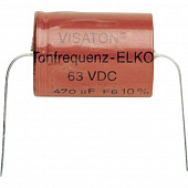 Visaton C 100/63 электролитический конденсатор 100 мкФ/63 В