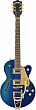 Gretsch G5655TG EMTC CB JR AZM полуакустическая электрогитара, цвет синий металлик