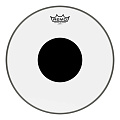 Remo CS-0313-10  13" Clear Black Dot прозрачный пластик 13" с черным центром