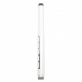 Wize Pro EA1012-W штанга потолочная 305-366 см с кабельным каналом, до 227 кг, цвет белый
