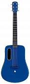 Lava ME 2 FreeBoost Blue электроакустическая гитара со звукоснимателем и встроенными эффектами, цвет синий