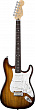 Fender KOA STRAT RW LIGHT BURST - ALDER BODY / KOA TOP Seymour Duncan PICKUP электрогитара, цвет санберст