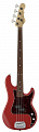 G&L FD LB-100 Fullerton Red CR бас-гитара, с чехлом