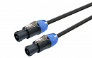 Roxtone DSSS215/10 кабель для громкоговорителей, разъёмы RP031, 10 метров