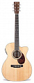 Martin OMC16OGTE электроакустическая гитара Dreadnought с кейсом, цвет натуральный