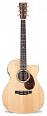 Martin OMC16OGTE электроакустическая гитара Dreadnought с кейсом, цвет натуральный