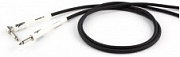 Proel BRV120LU5BK шнур соединительный Mono Jack 6.3 мм/угловой Mono Jack 6.3 мм, длина 5 метров, цвет черный.