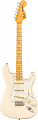 Fender Japan Vintage Mod 60S Stratocaster MN Olympic White  электрогитара, цвет белый олимпик, чехол в комплекте