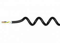 Roxtone HFSC215 кабель спикерный, гибкий, 2 x 1.5 мм², D: 8.5 мм, цвет черный