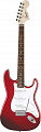 Fender SQUIER STD STRAT (MAPLE FINGERBOARD) BLACK электрогитара, цвет черный