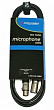 American DJ AC-XFXM/3 кабель микрофонный, 3 метра, цвет черный