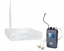 JTS SIEM-111R/IE-6 (722-746 МГц)  поясной передатчик с ушными мониторами для беспроводной системы мониторинга