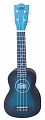 Kaimana UK-21 BLS укулеле сопрано, цвет голубой санбёрст